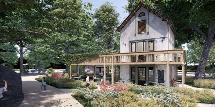 Visual van het gerenoveerde Duivenhuis, Broedmachinehuis Beeld: ARTIS