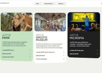 Artis lanceert compleet nieuwe website