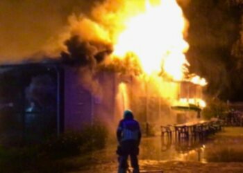 Grote brand in Safaripark Beekse Bergen, dieren niet in gevaar