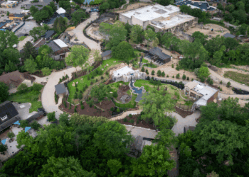 Amerikaanse dierentuin opent vernieuwd Noord-Amerika gebied van 35 miljoen euro