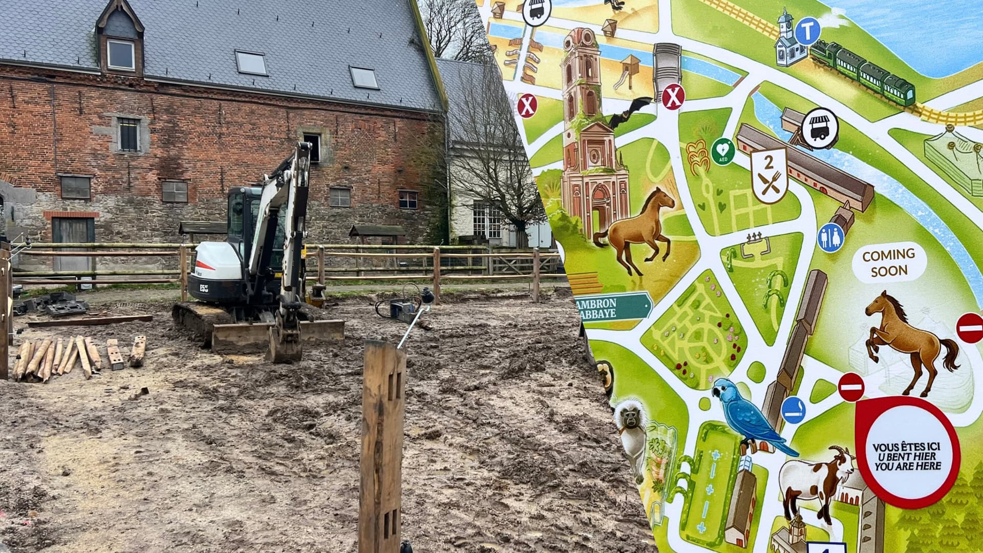 Pairi Daiza sloopt grote roofvogelvolière: nóg meer plek voor paarden