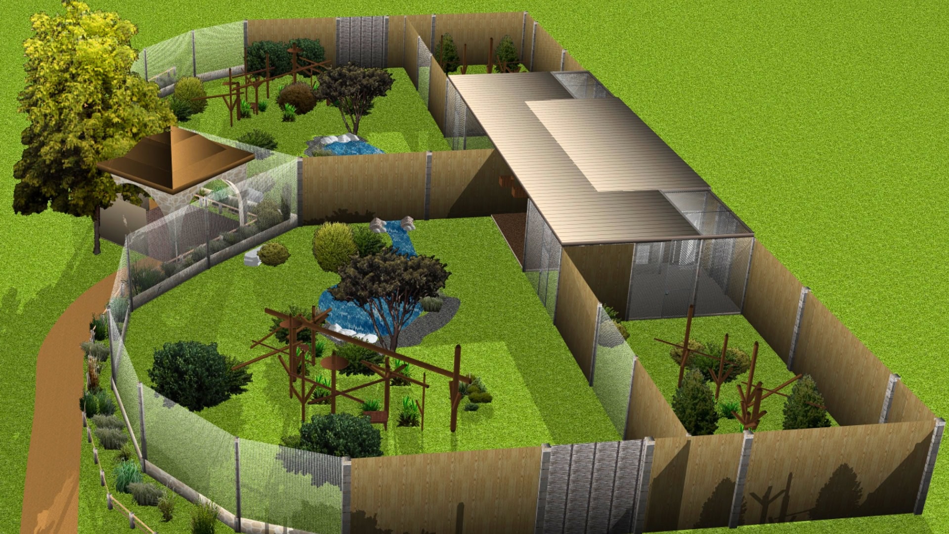 Plannen voor nieuwe katachtigenverblijven in Dierenpark Hoenderdaell