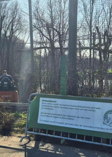 Diergaarde Blijdorp past grote volière naast ijsberenverblijf aan