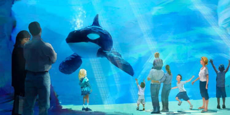 Impressie van het geannuleerde Blue World Project