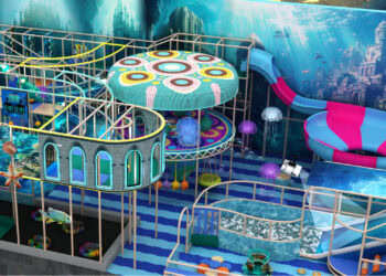 Dolfinarium toont eerste ontwerpen van grote investering: binnenspeeltuin met zeethema