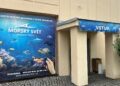Logo en naam van aquarium in Praag lijken verdacht veel op bekend merk